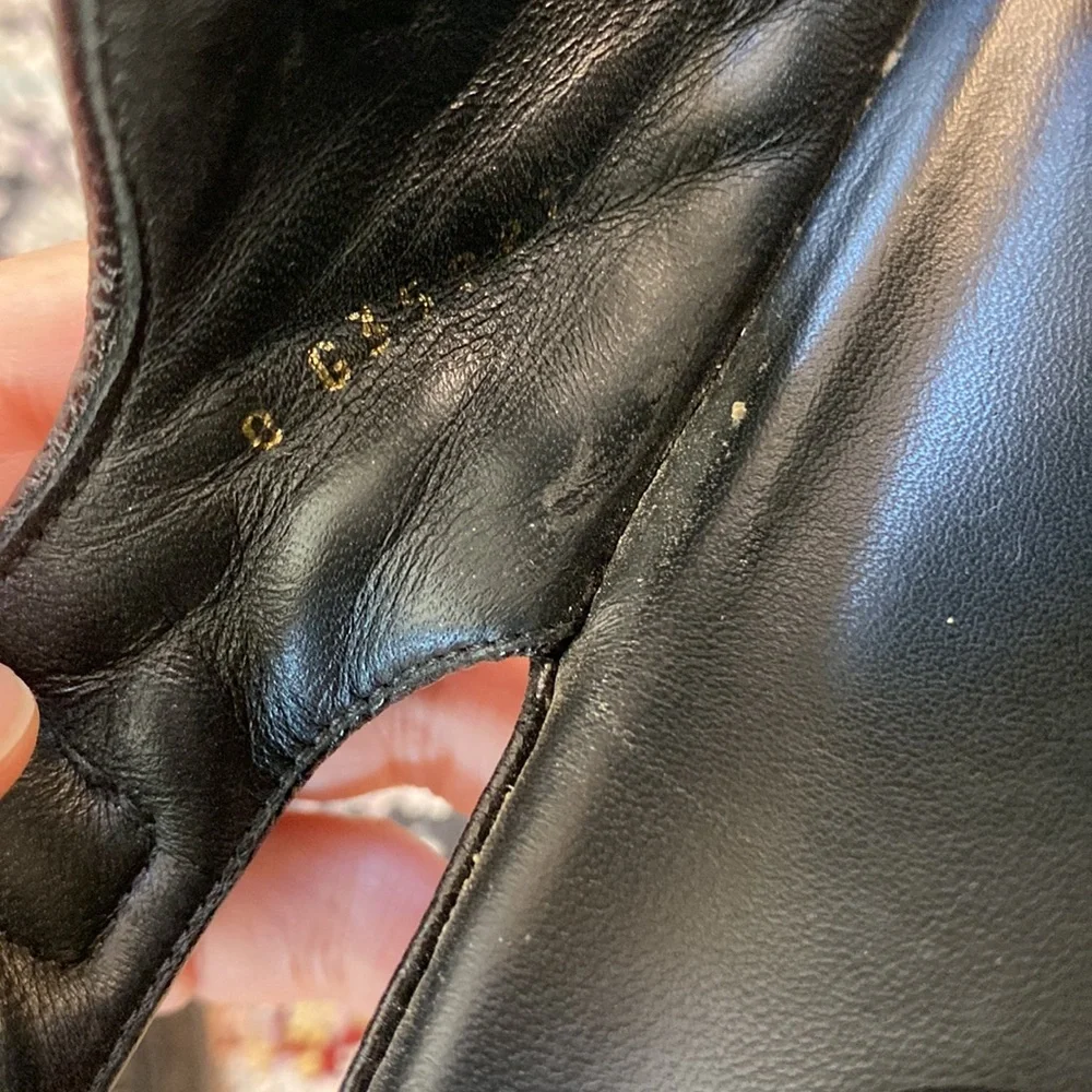 Chanel black leather cc GHW dad sandals 40C - Picture 10 of 10